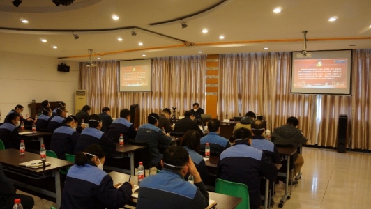 重慶水務環(huán)境集團黨委副書記、總經(jīng)理曲斌到三峰環(huán)境開展黨的二十大精神宣講